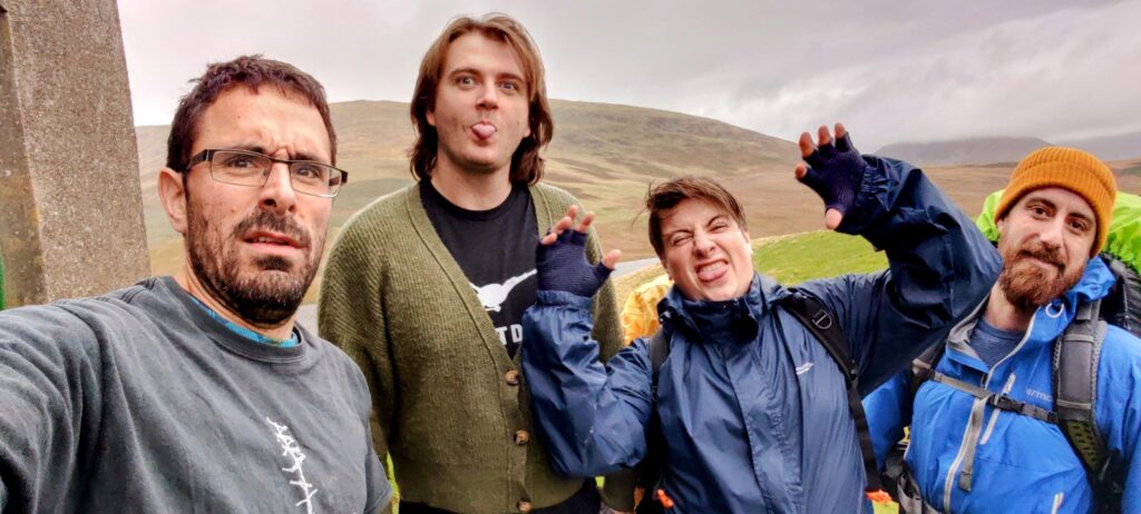 Chris, Anna, Panny & Aled
